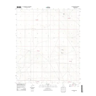 2013 Map of San Simon Sink, 2013 Print