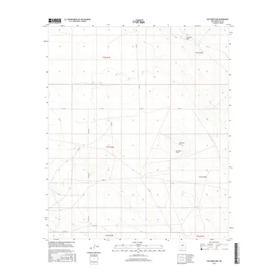 2017 Map of San Simon Sink, 2017 Print