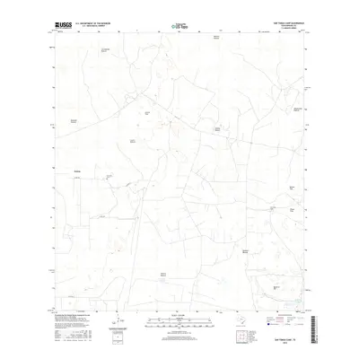 2016 Map of San Tomas Camp, 2016 Print