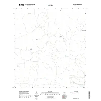 2019 Map of San Tomas Camp, 2019 Print