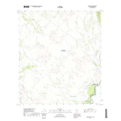 2019 Map of San Vicente, 2019 Print