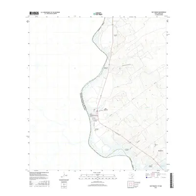 2016 Map of San Ygnacio, 2016 Print