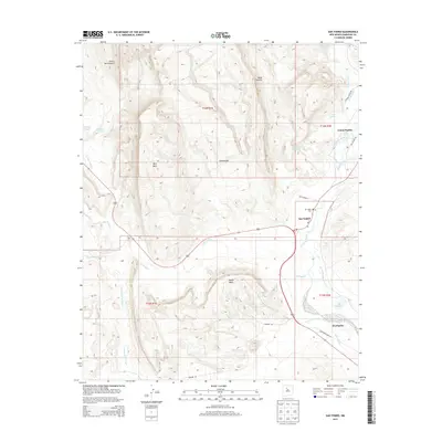 2013 Map of San Ysidro, 2013 Print