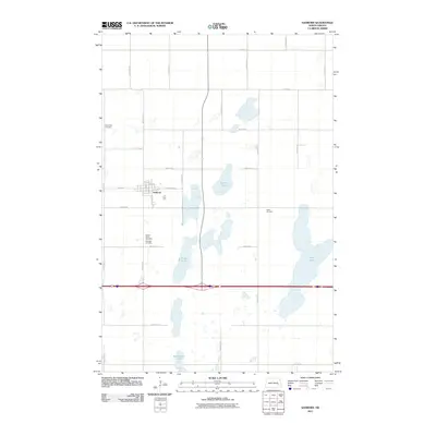 2011 Map of Sanborn, 2011 Print