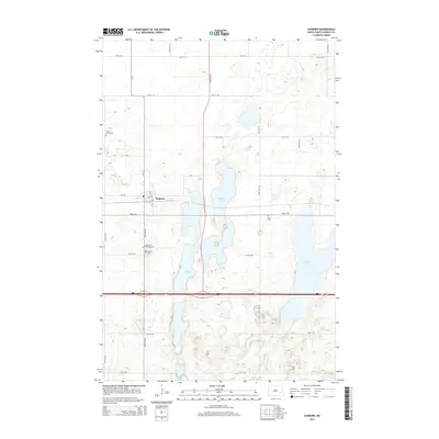 2014 Map of Sanborn, 2014 Print