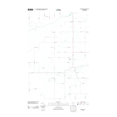 2013 Map of Sanborn, 2013 Print