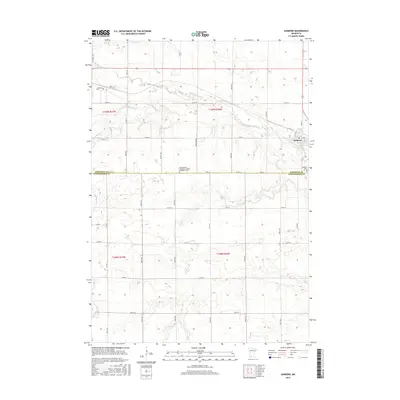 2016 Map of Sanborn, 2016 Print