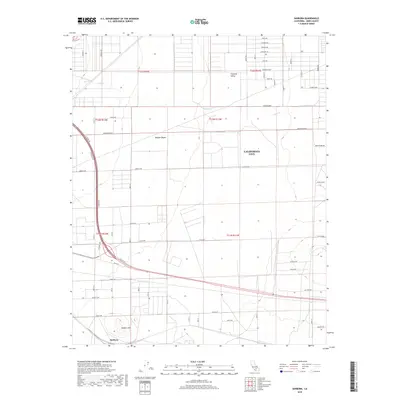 2018 Map of Sanborn, 2018 Print