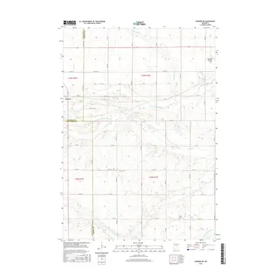 2016 Map of Sanborn NE, 2016 Print