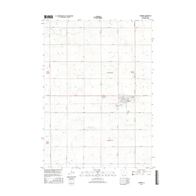 2015 Map of Sanborn, 2015 Print