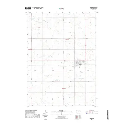 2018 Map of Sanborn, 2018 Print