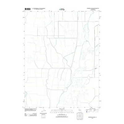 2012 Map of Sanborn Slough, 2012 Print