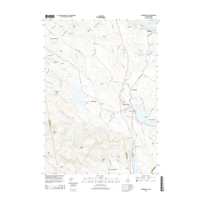 2015 Map of Sanbornville, 2015 Print