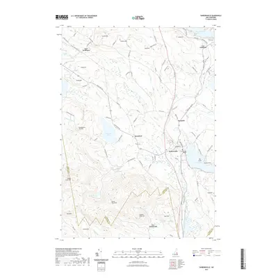 2021 Map of Sanbornville, 2021 Print