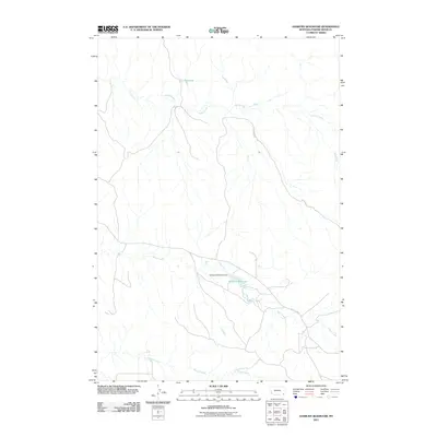 2011 Map of Sanburn Reservoir, 2011 Print