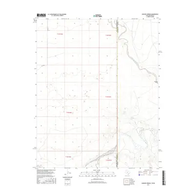 2016 Map of Sanchez Springs, 2016 Print