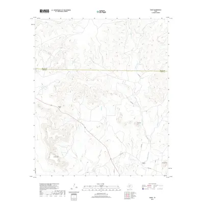 2019 Map of Sanco, 2019 Print