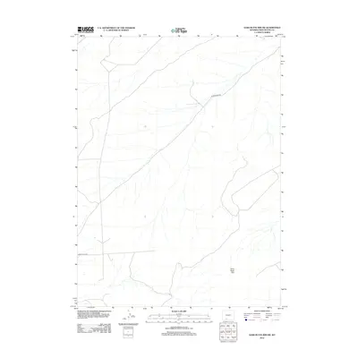 2012 Map of Sand Butte Rim NW, 2012 Print