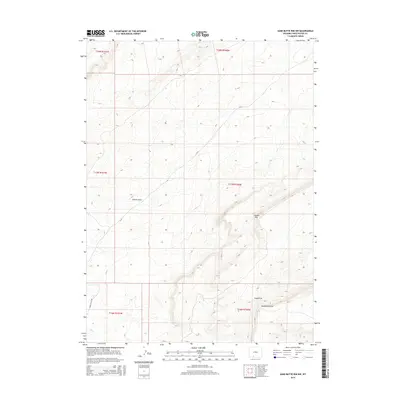 2015 Map of Sand Butte Rim NW, 2015 Print