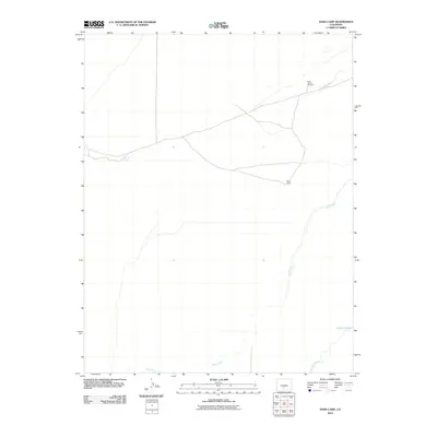 2010 Map of Sand Camp, 2010 Print