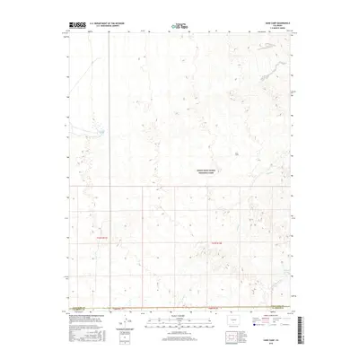 2016 Map of Sand Camp, 2016 Print