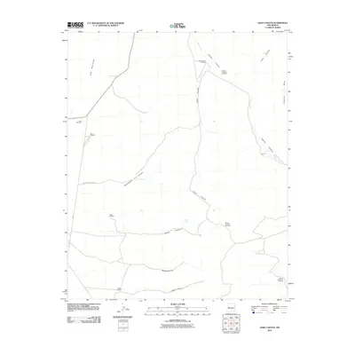 2010 Map of Sand Canyon, 2010 Print