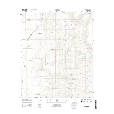 2013 Map of Sand Canyon, 2013 Print