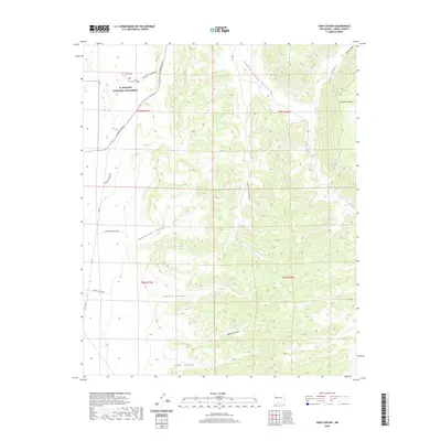 2020 Map of Sand Canyon, 2020 Print