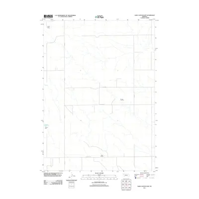 2011 Map of Sand Canyon East, 2011 Print