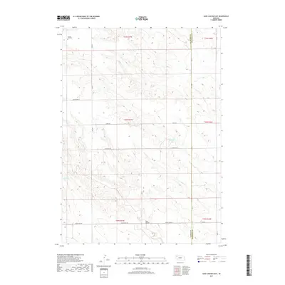 2017 Map of Sand Canyon East, 2017 Print