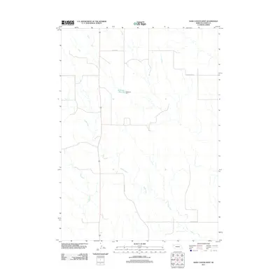 2011 Map of Sand Canyon West, 2011 Print