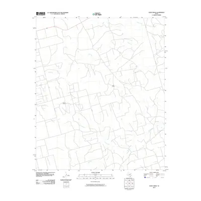 2010 Map of Sand Creek, 2010 Print