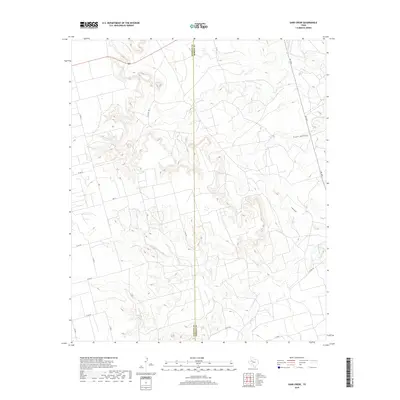 2019 Map of Sand Creek, 2019 Print