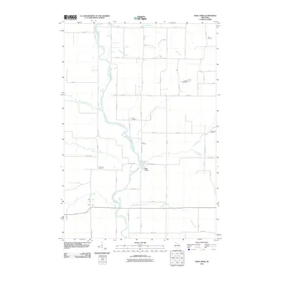 2010 Map of Sand Creek, 2010 Print