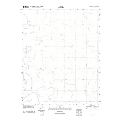 2009 Map of Sand Creek, 2009 Print
