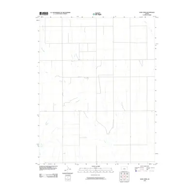 2010 Map of Sand Creek, 2010 Print