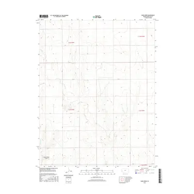 2015 Map of Sand Creek, 2015 Print