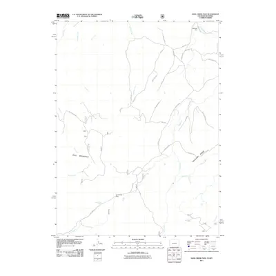 2011 Map of Sand Creek Pass, 2011 Print