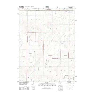 2013 Map of Sand Creek Pass, 2013 Print