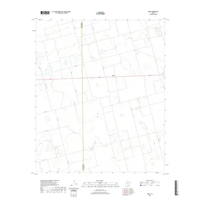 2019 Map of Sand, 2019 Print