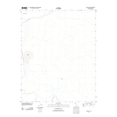2012 Map of Sand Flat, 2012 Print