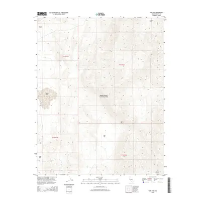 2015 Map of Sand Flat, 2015 Print