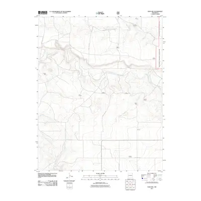 2011 Map of Sand Hill, 2011 Print