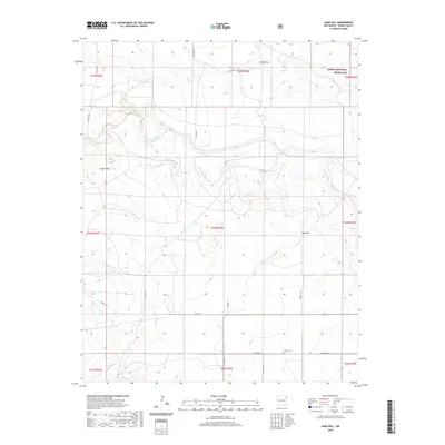 2020 Map of Sand Hill, 2020 Print