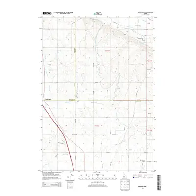 2013 Map of Sand Hollow, 2013 Print