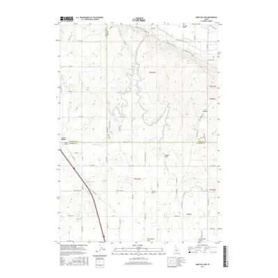 2017 Map of Sand Hollow, 2017 Print