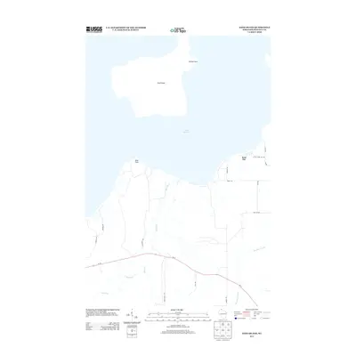 2013 Map of Sand Island, 2013 Print