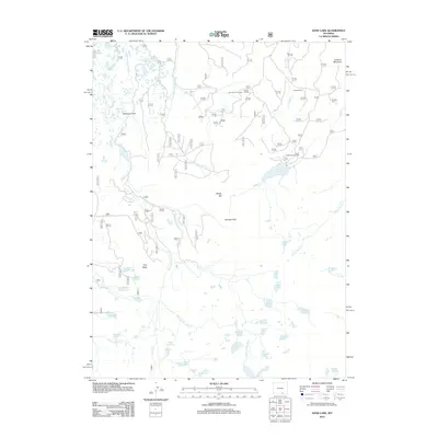 2012 Map of Sand Lake, 2012 Print