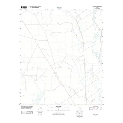2010 Map of Sand Lake, 2010 Print