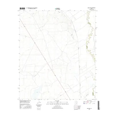 2016 Map of Sand Lake, 2016 Print
